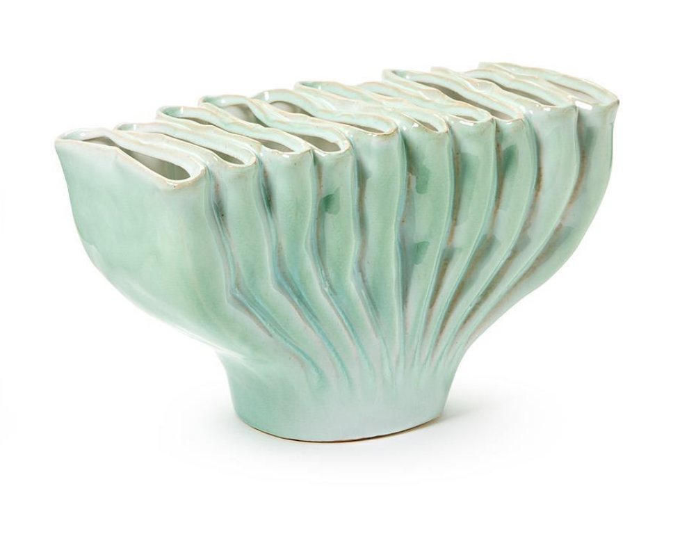 Tozai Large Celadon Ceramic Vase