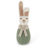 Gry & Sif Big  Bunny w Bow  Green