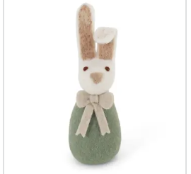 Gry & Sif Big  Bunny w Bow  Green