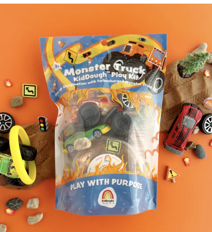 Earth Grown KidDoughs Monster Truck KidDough Play Kit