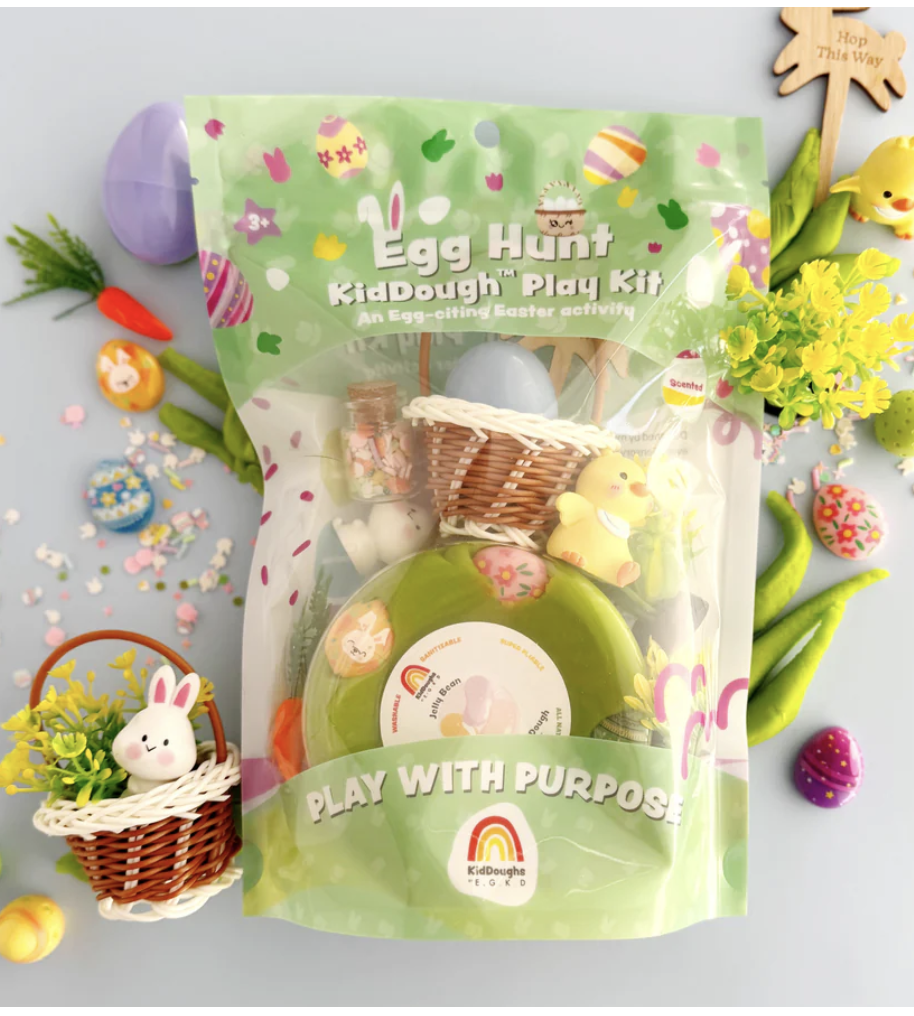 Earth Grown KidDoughs Egg Hunt KidDough Play Kit