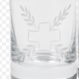 Jan Barboglio IMPERIO VASO W/ CROSS & LAUREL ETCHED