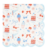 My Mind's Eye Summertime Pattern Cocktail Napkin