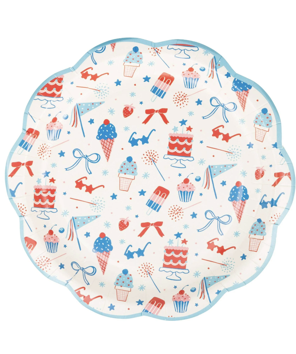 My Mind's Eye Summer Treats 9in Plate