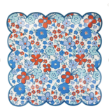 My Mind's Eye Floral Americana 9in Plate