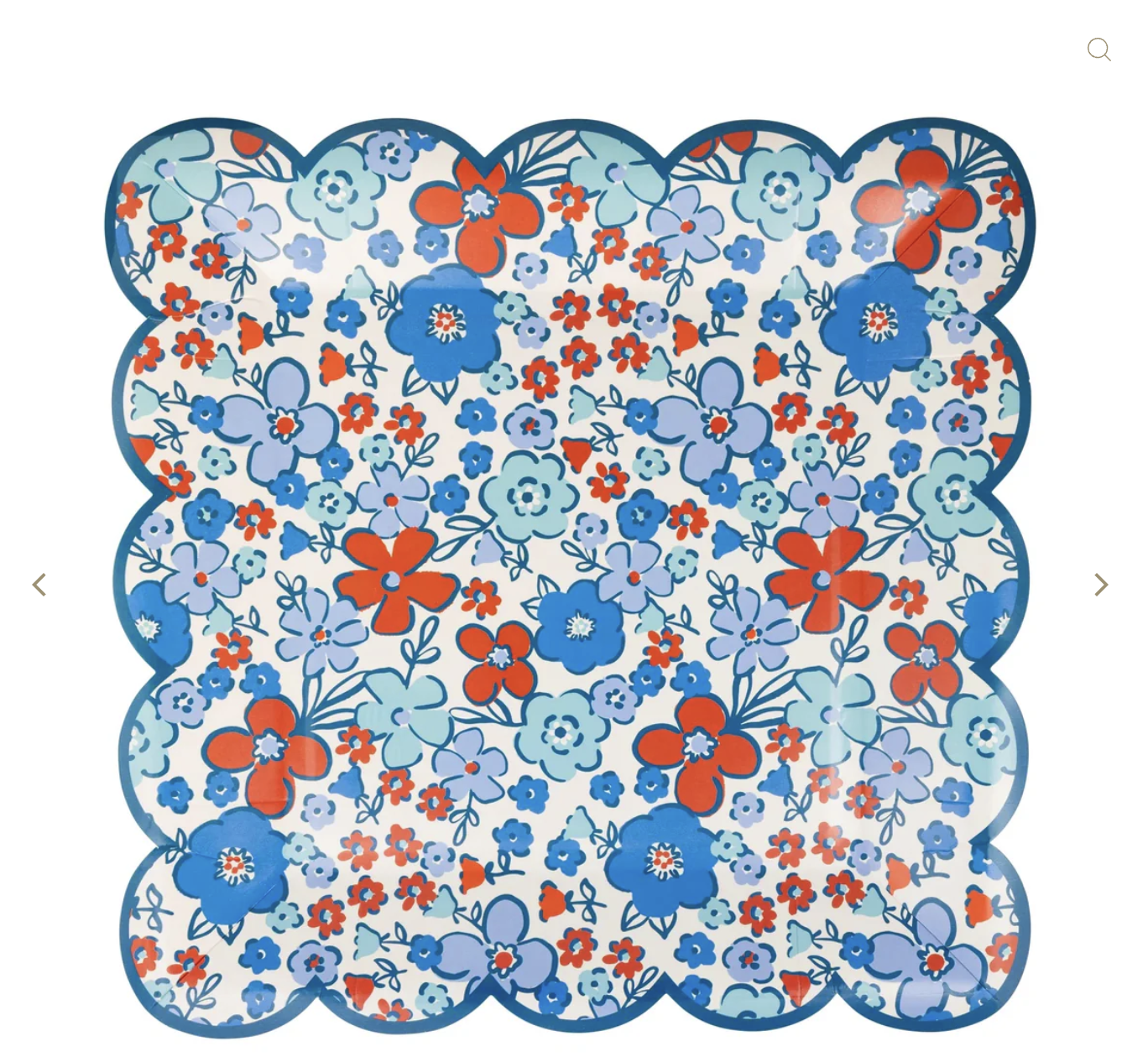 My Mind's Eye Floral Americana 9in Plate