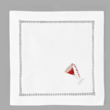 Henry Handwork Peppermint Martini Cocktail Napkins - Set of 4