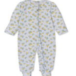 Kissy Kissy Lemon Blossoms Footie Pajamas-0-3 mos