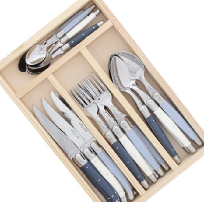 The French Farm - Jean Debost Flatware Set Atelier Mix - 24 Pc.