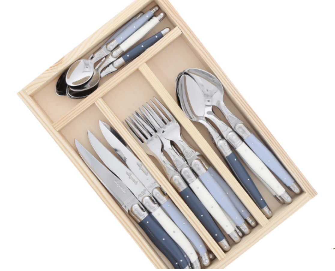 The French Farm Flatware Set Atelier Mix - 24 Pc.