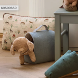 Maileg Pet Carrier - Dusty Blue