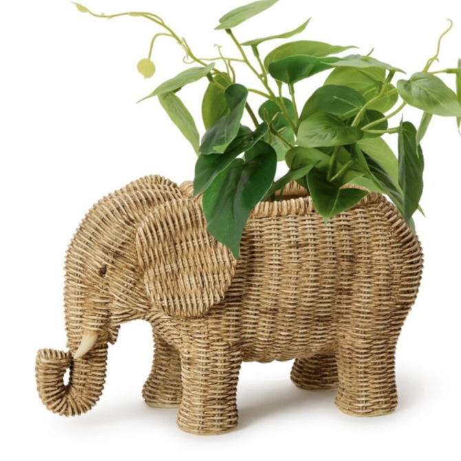 Two's Company Elephant Platter