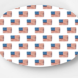 WH Hostess American Flag Serving Platter