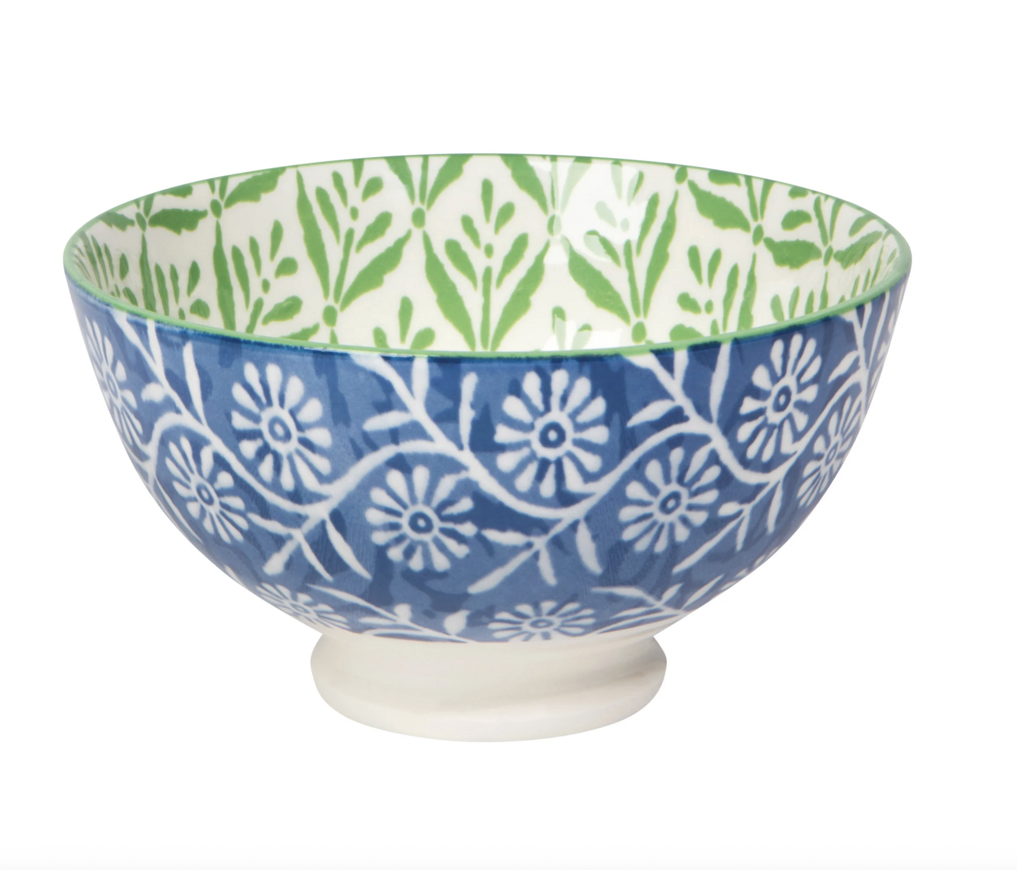 Now Designs by Danica Green Leaf Stamped Bowl 4 inch