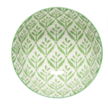 Now Designs by Danica Green Leaf Stamped Bowl 4 inch