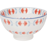 Now Designs by Danica Red Tulip Stamped Bowl 4 inch