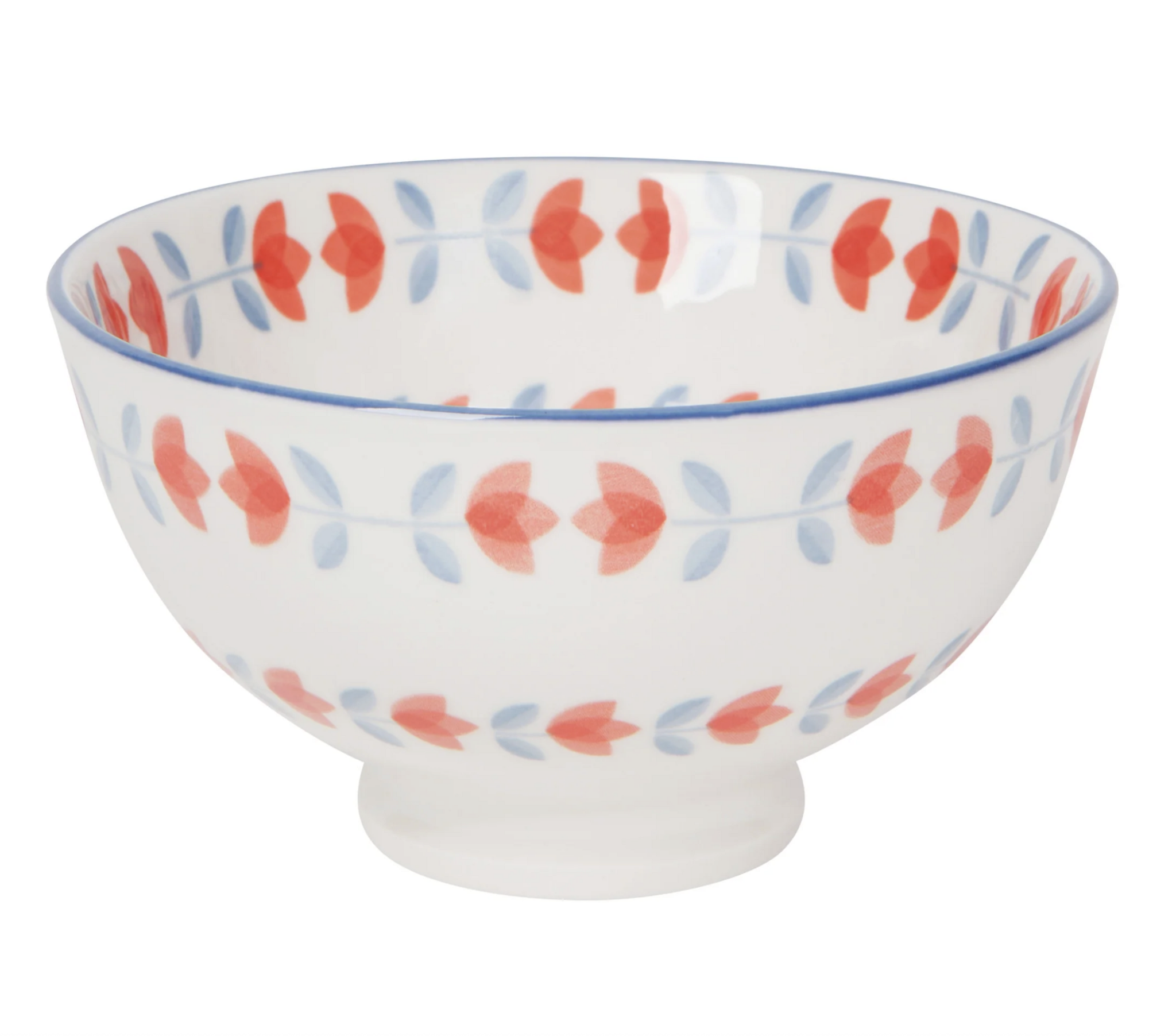 Now Designs by Danica Red Tulip Stamped Bowl 4 inch