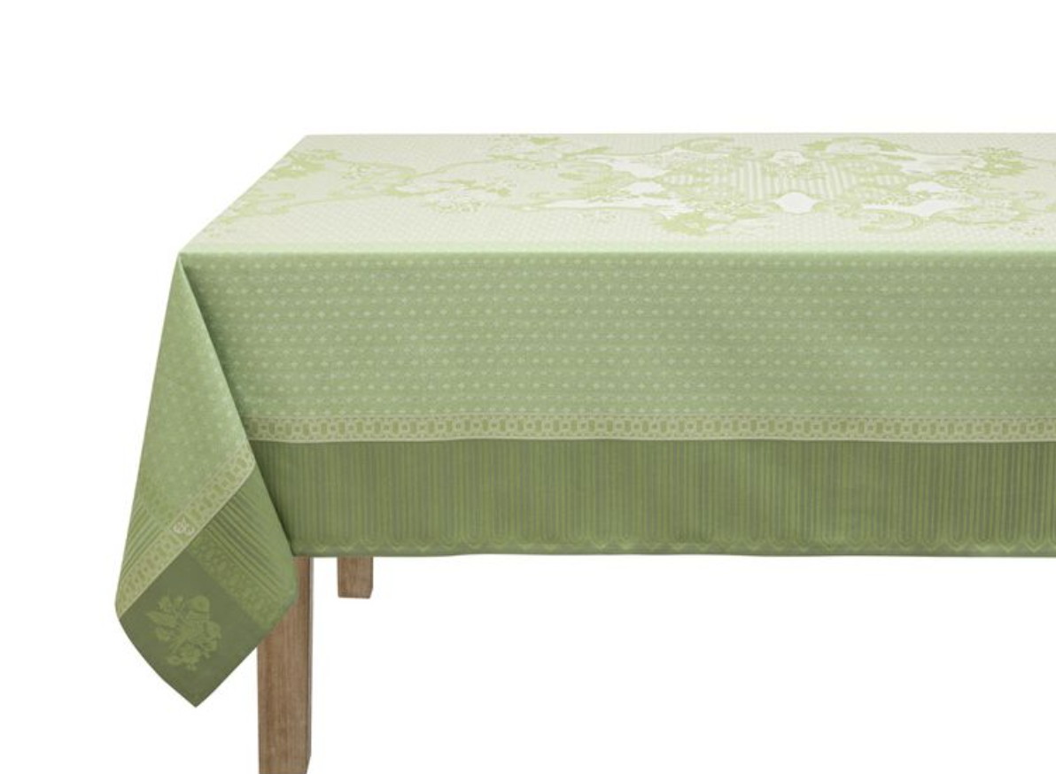 LJF Promenade Imperial Tablecloth - Green - 69x98