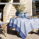 LJF Promenade Imperial Tablecloth - Blue - 69x126