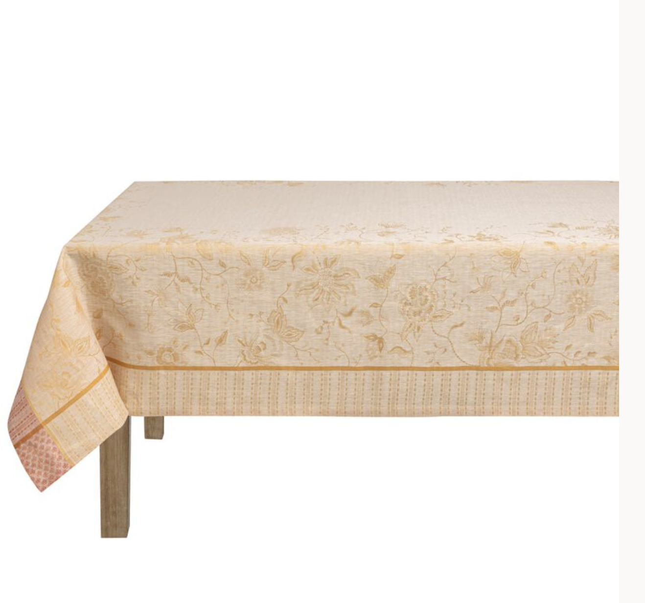 LJF Ete Indien Orange Tablecloth - 69"x126"