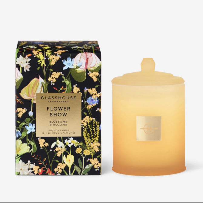 Glasshouse Fragrances Flower Show  Candle - 13.4 oz.