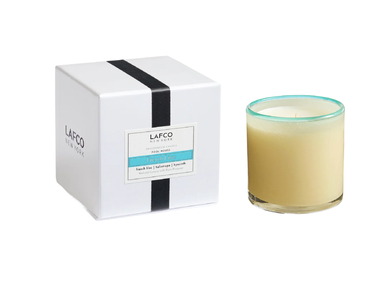 LAFCO French Lilac Classic Candle - Pool House - 6.5 oz.