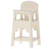 Maileg High chair, Mouse - Off white