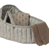 Maileg Carry Cot - Large _ Blue