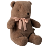 Maileg Teddy bear plush, Medium - Soft brown