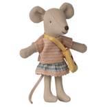 Maileg Little sister Mouse with Bag