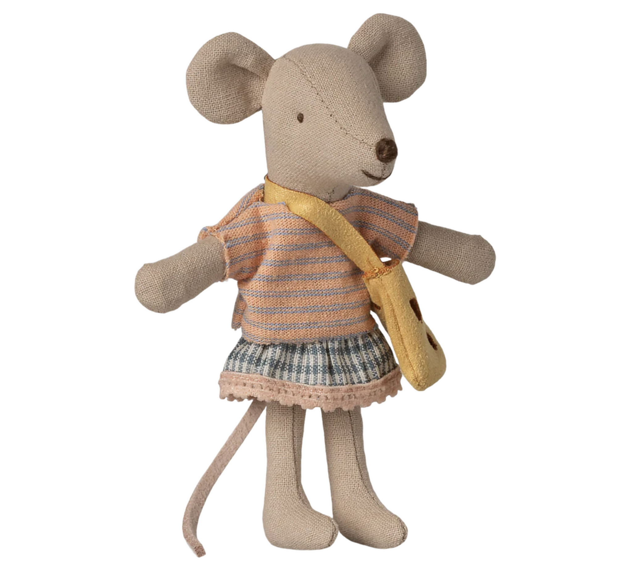 Maileg Little sister Mouse with Bag