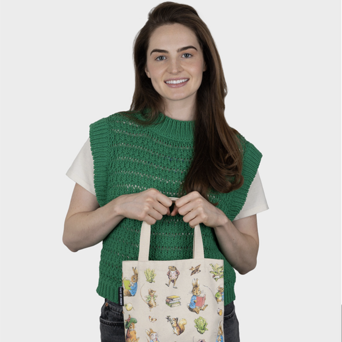 Penguin Random House Peter Rabbit Pattern Mini Tote