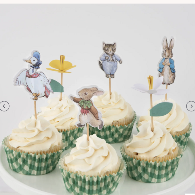 Meri Meri Peter Rabbit In the Garden Cupcake Kit