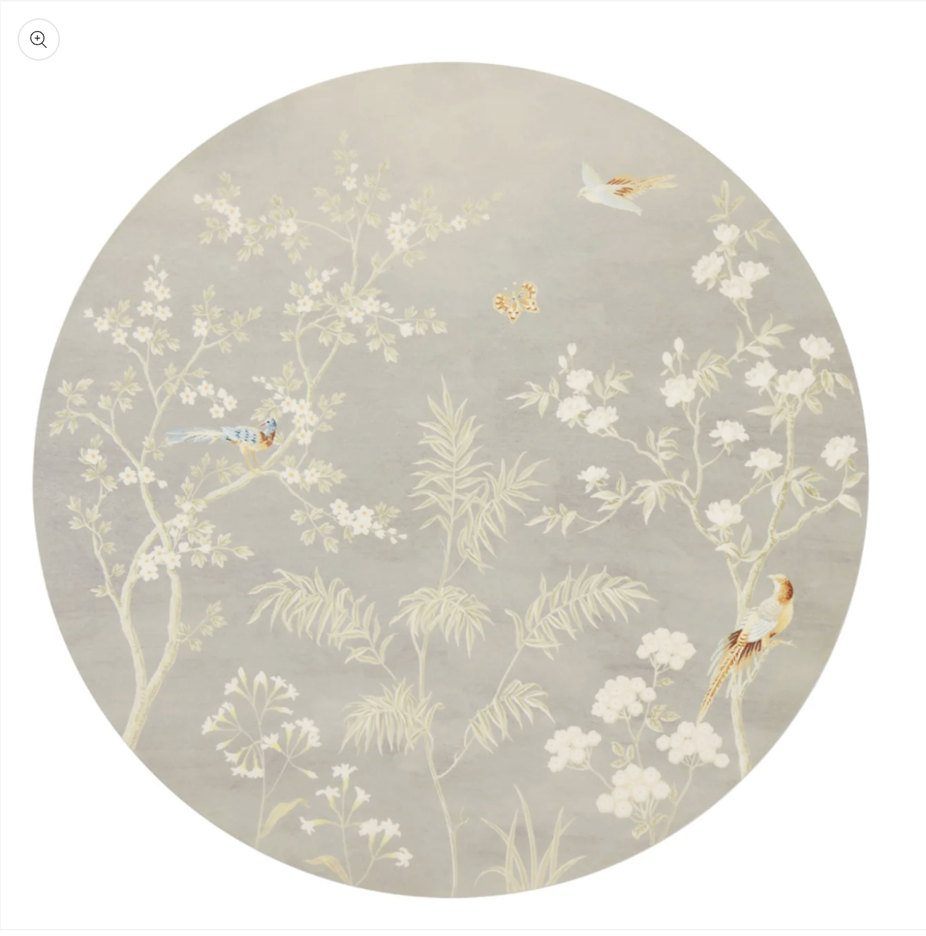 Addison Ross Chinoiserie Placemat Grey - 38 cm - Set of 4