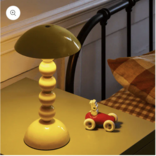 Addison Ross Buttermilk Lacquer Rechargeable Bobbin LED Lamp - 12"/30cm