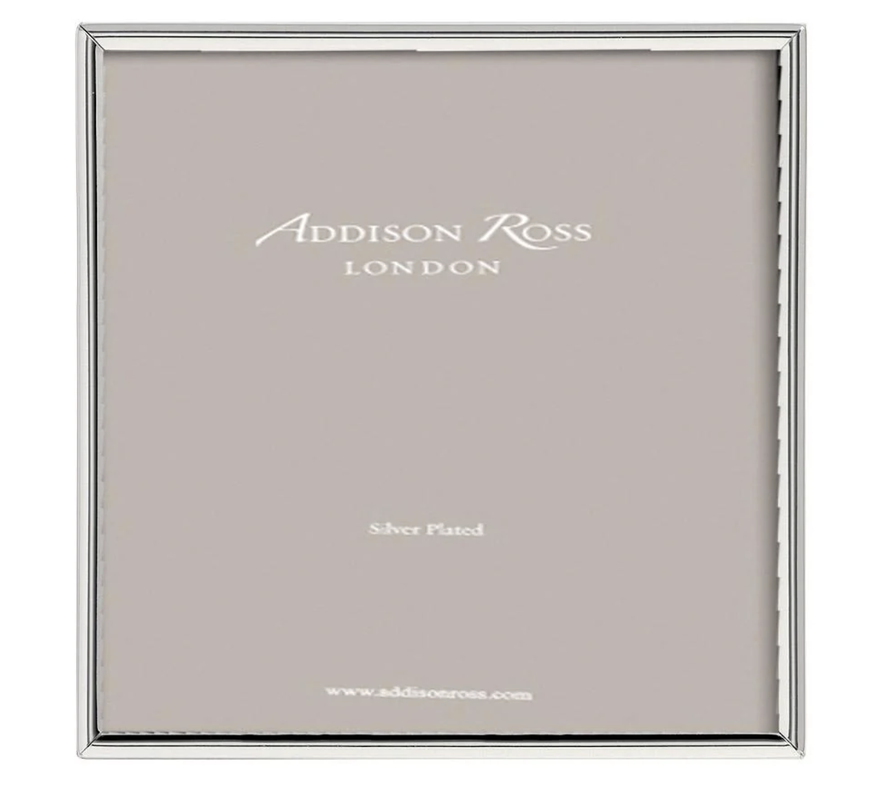 Addison Ross Silver Photo Frame - Fine Edged Square - 5"x5"