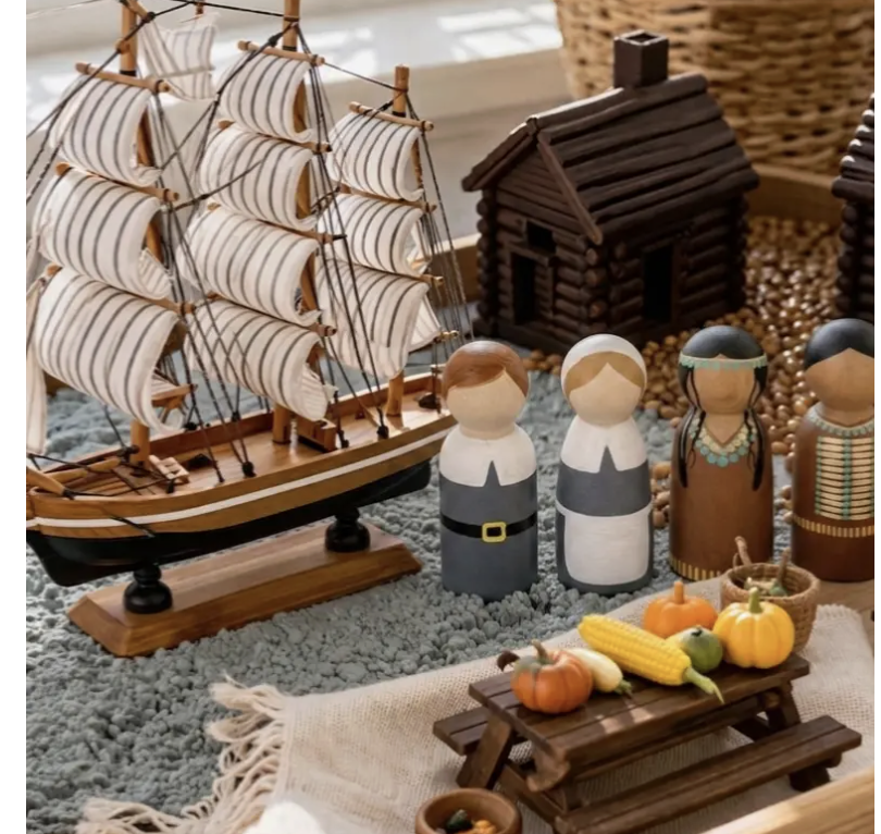 Faire Our Nation Under God Sensory Storybox
