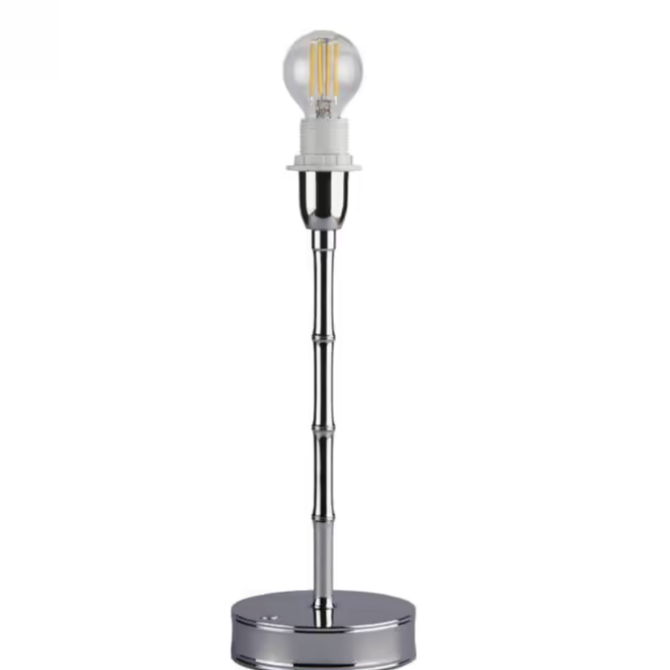 Addison Ross Silver Bamboo Lamp Base - 30 cm