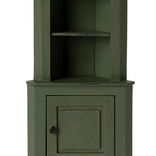 Maileg Corner Cabinet, Mouse - Dark Green