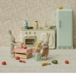 Maileg Miniature fridge - Mint