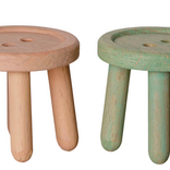 Stool Set Mouse Light rose/light mint
