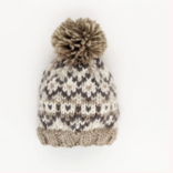Huggalugs Beanie Hat Fairisle Pebble Kids Medium (6-24 M)