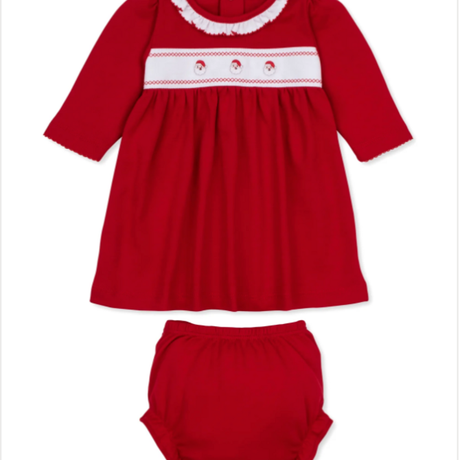 Kissy Kissy Classic Treasur-Dress Set Red 3-6M