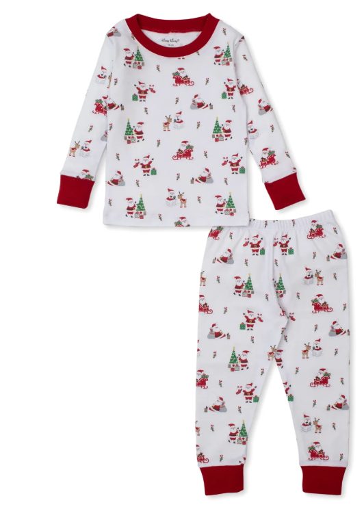 Kissy Kissy North Pole Rein-Pajama Print Set Snug fit
