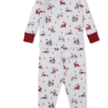 Kissy Kissy North Pole Rein-Pajama Print Set Snug fit