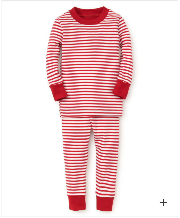 Kissy Kissy North Pole Rein-PJ Set Stripped 18-24M