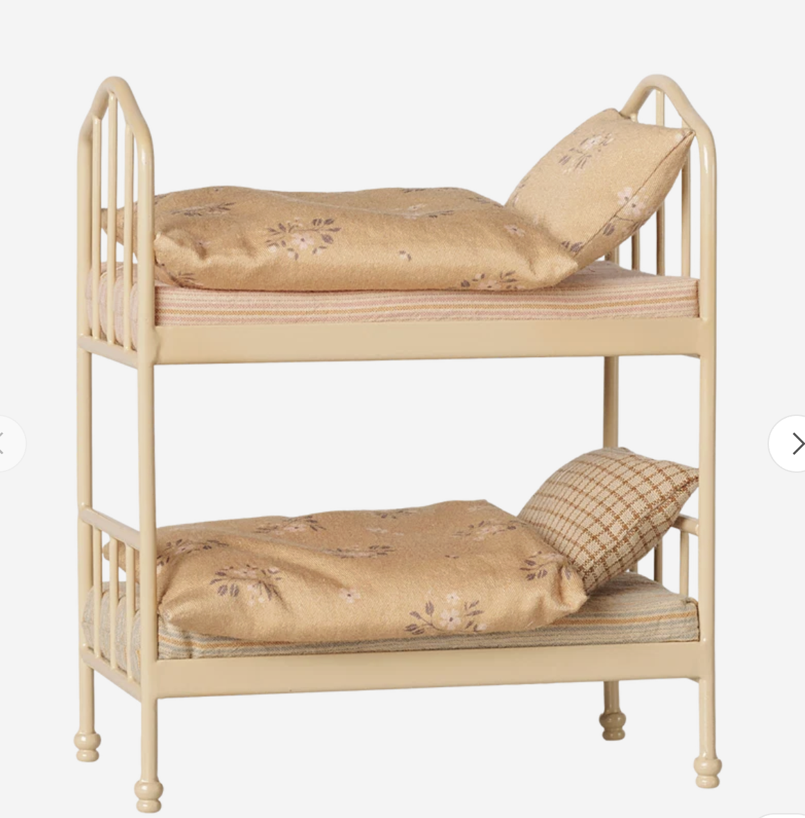 Maileg Bunk Bed - Mouse - Wheat