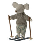 Maileg Winter Mouse with Ski Set - Big Brother - 2026