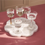 Addison Ross Scallop Resin Chopping Board White