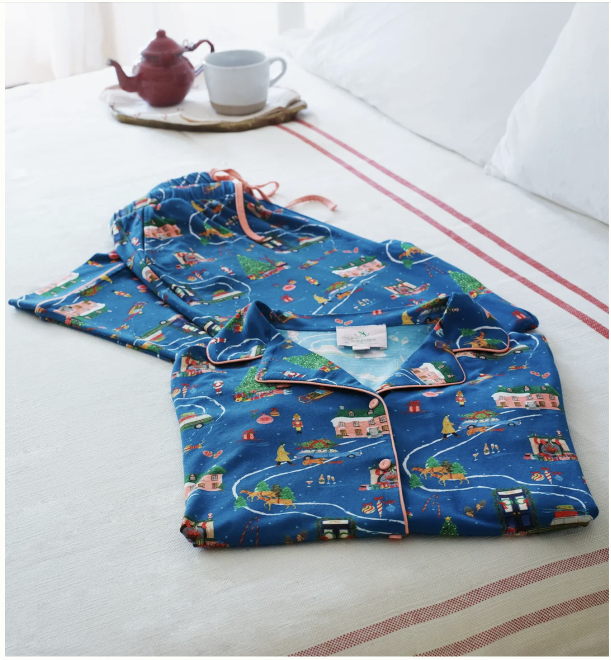 Soap & Paper Factory Home for the Holidays PJ XS